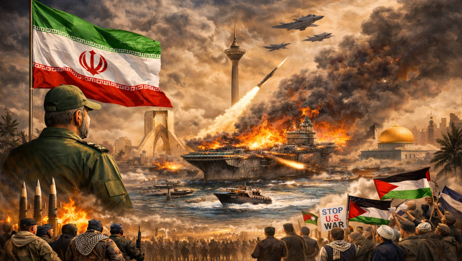 المواجهة الكبرى: طهران تستعد وعلى أحرار العالم تحديد موقعهم