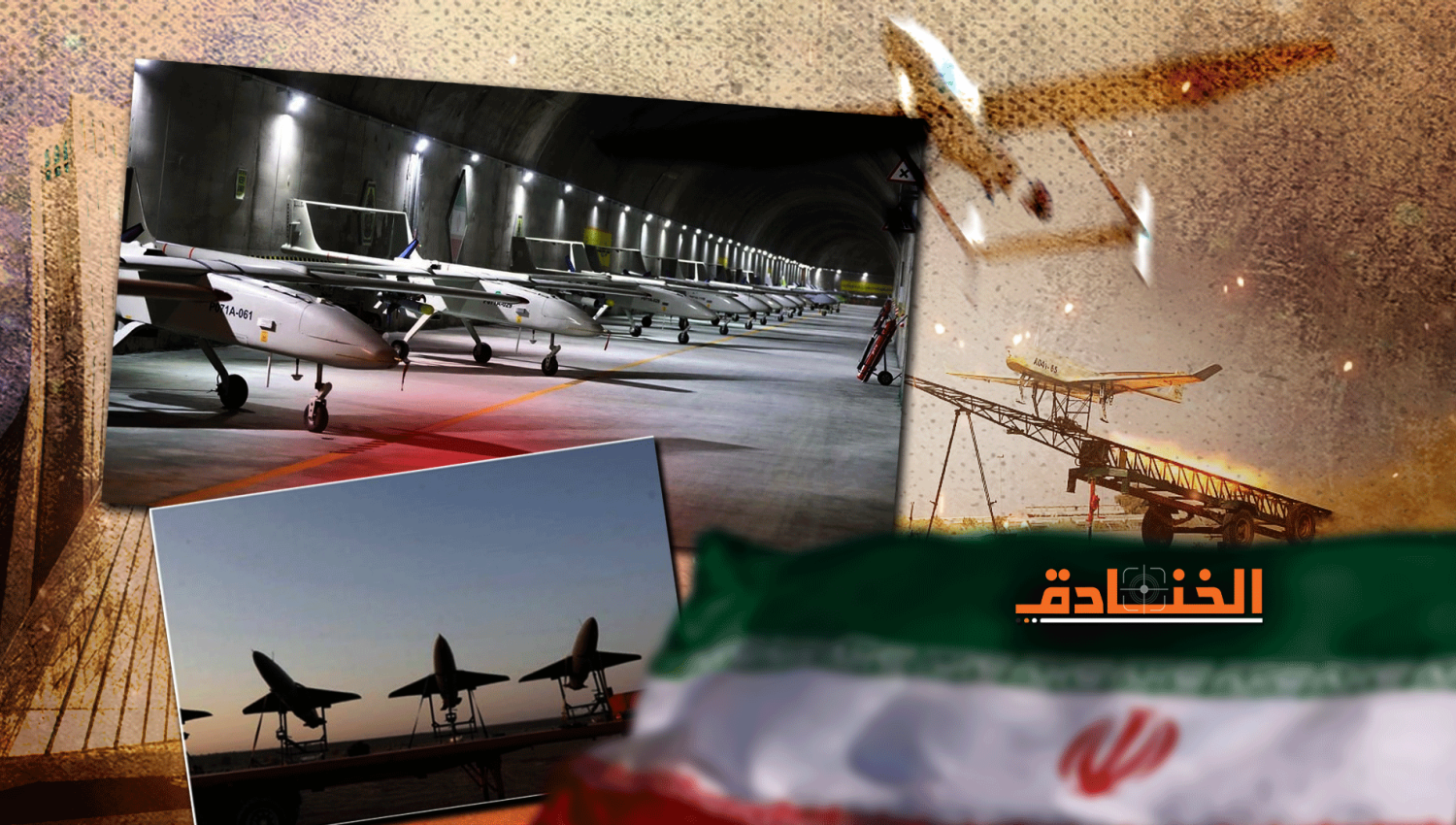 مناورة إيرانية جديدة للطائرات المسيرة
