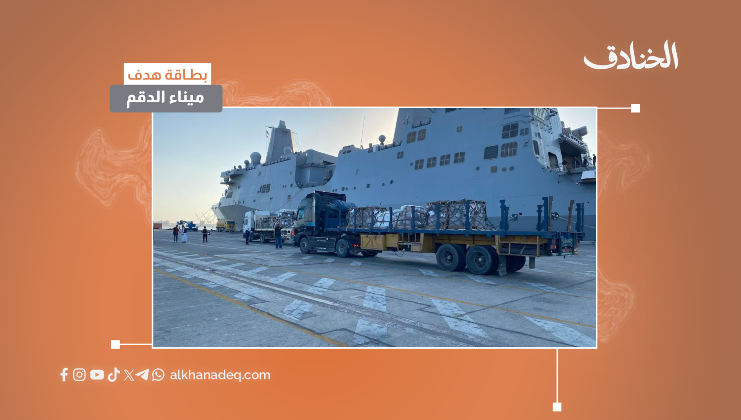 بطاقة هدف: ميناء الدقم/سلطنة عمان 