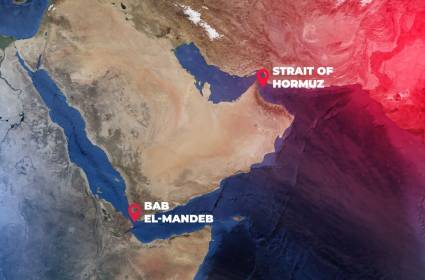 ماذا لو أغلق باب المندب بالتزامن مع اغلاق مضيق هرمز؟ 