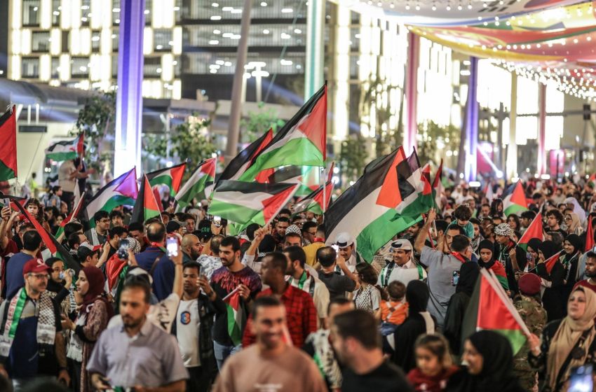 يوم التضامن العالمي مع فلسطين يتجسّد في مونديال قطر  