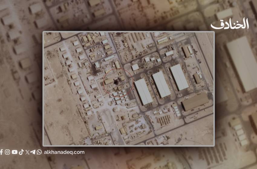إيران إنترناشيونال تنشر صوراً فضائية تكشف الضرر الذي لحق بقاعدة العديد