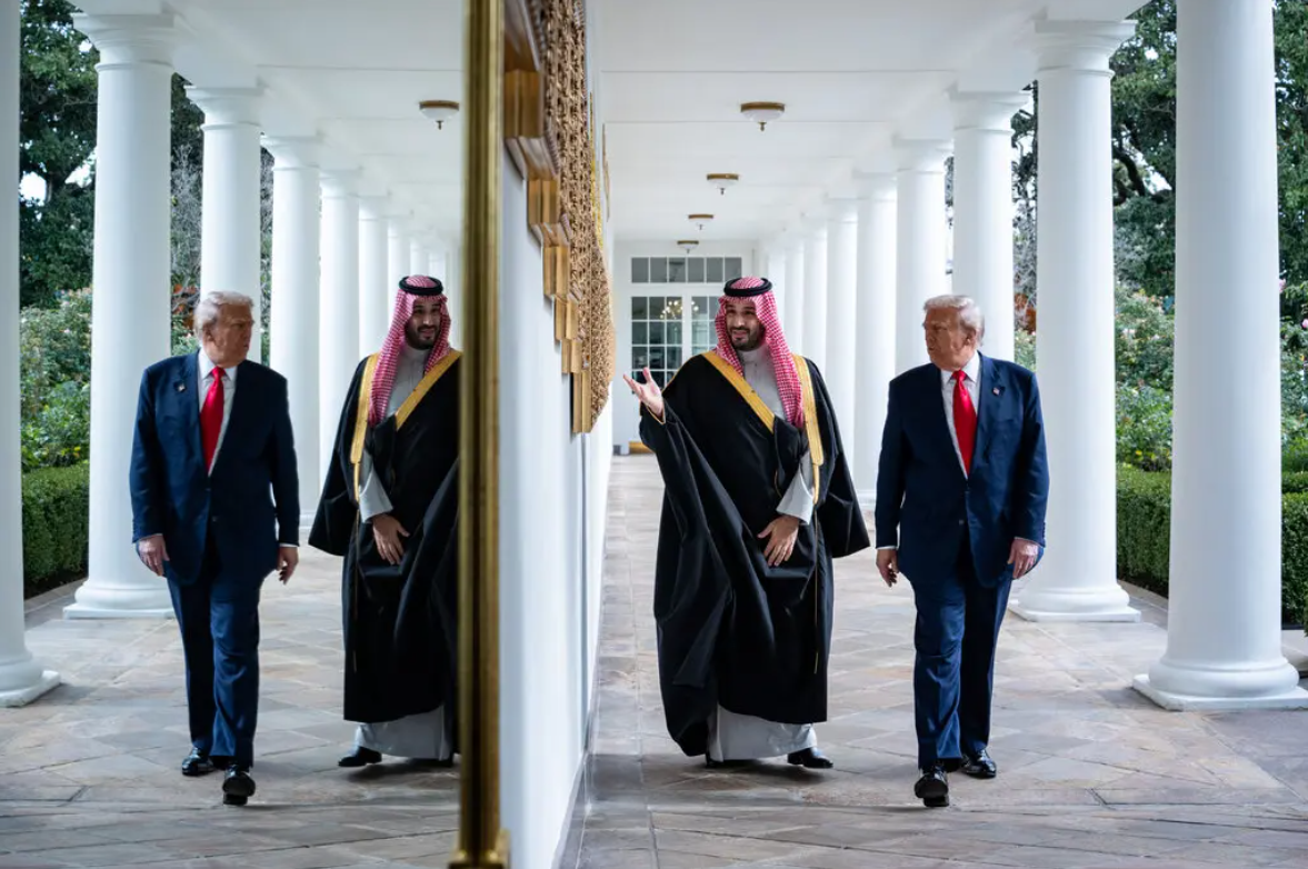 ترامب وبن سلمان في البيت الأبيض